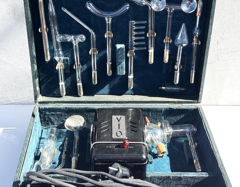 Antique Violet Ray Electrotherapy Device Tesla Therapy Medical Quack ...