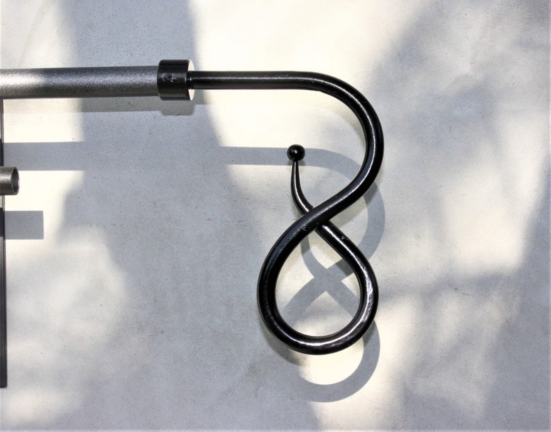 Unique Rod Finial Curtain Pole End Wall Decor Farmhouse Home Etsy