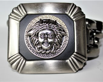 Vintage Medusa belt  Medusa head metal Belt Disco Belt statement accessoire Gift for her or him Fashion belt love vintage  gift