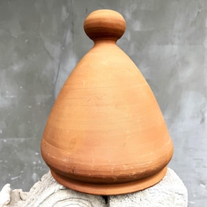 Large Terracotta Amphora Planter Hanging Clay Pot Ball Base Rustic Decor