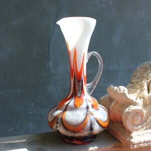Mid-Century Italian Colored Glass Vase by Vetreria Barbieri VB, 1970s
