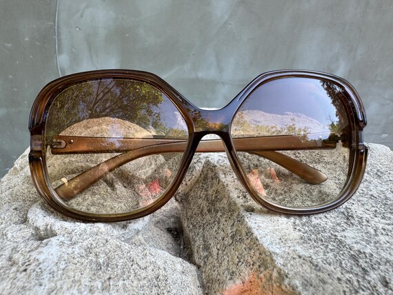 VERSACE - Vintage Medusa Emblem Brown Shield Sunglasses Versace Bronze Tone/Brown VE2101 Medusa Shield Sunglasses  main image 3