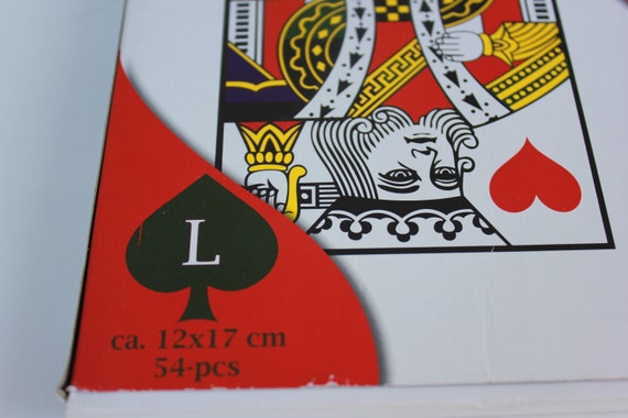 Playing Cards L, 52 Large Cards Game 12/17 Cm, Full Deck - Etsy