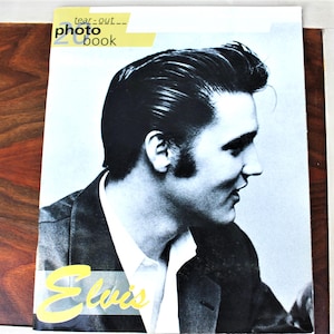 Vintage Elvis photo Book 20 tear-out Photos of Elvis for Collectors Elvis Fans gift Love Elvis