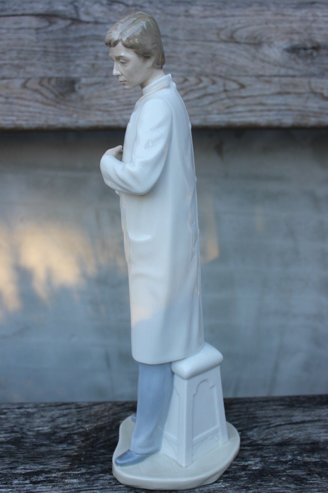 Lladro Porcelain Doctor Statue Male Medic Realistic figurine Etsy