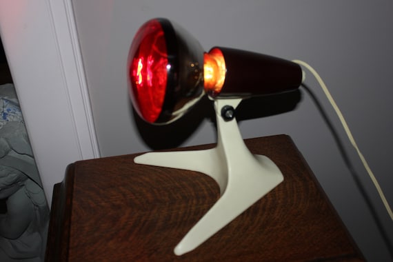 Hechting verlegen basketbal Medical Infrared Heat Lamp Osram Germany 1950's - Etsy