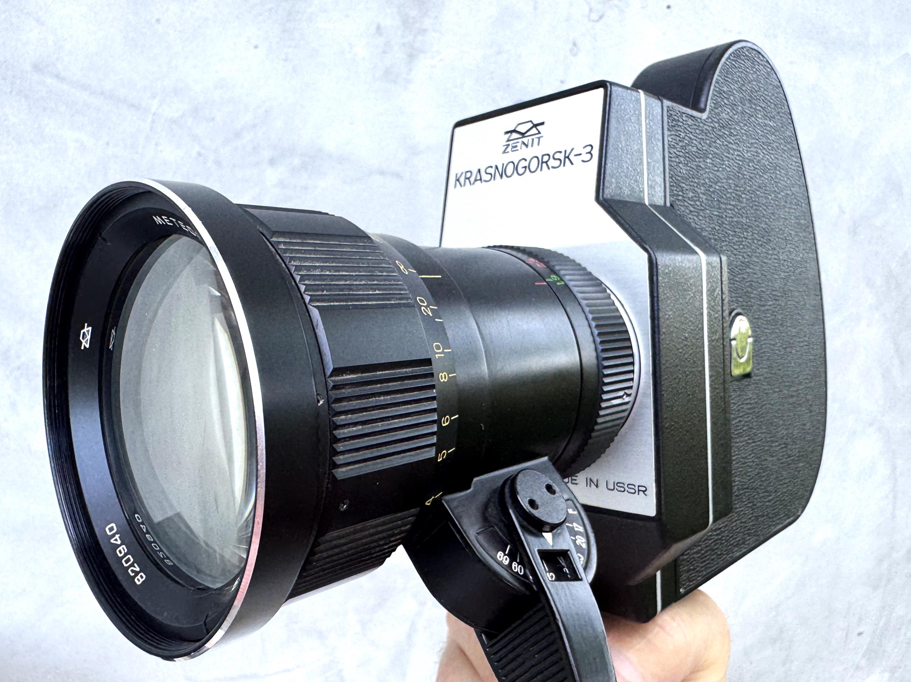 Krasnogorsk-3 16 mm ムービーカメラ フルキット、テスト済み