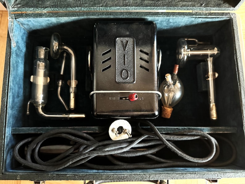 Antique Violet Ray Electrotherapy Device Tesla Therapy Medical Quack ...