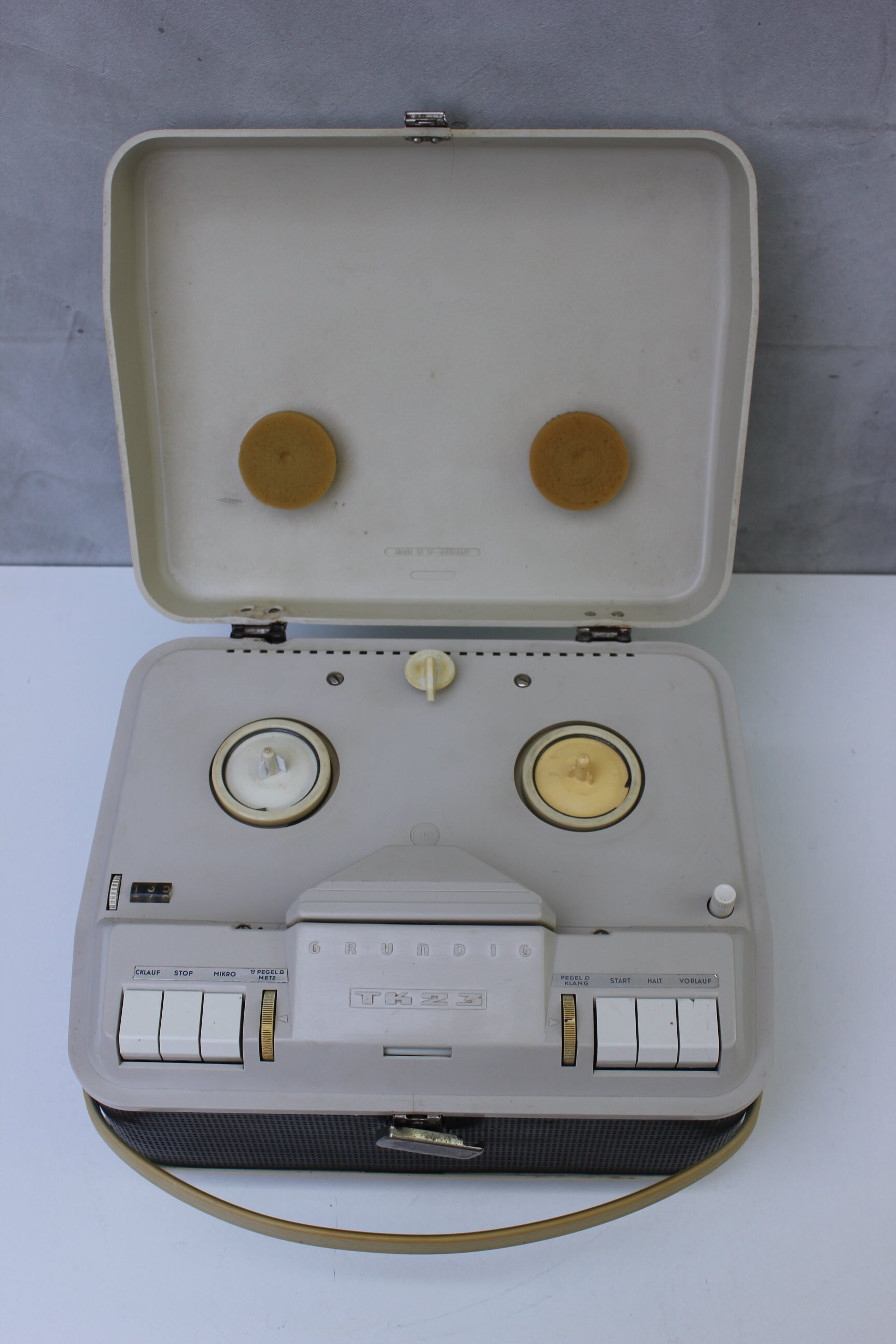 Vintage Tape Recorder GRUNDIG TK23 in Case 1964 for Etsy UK