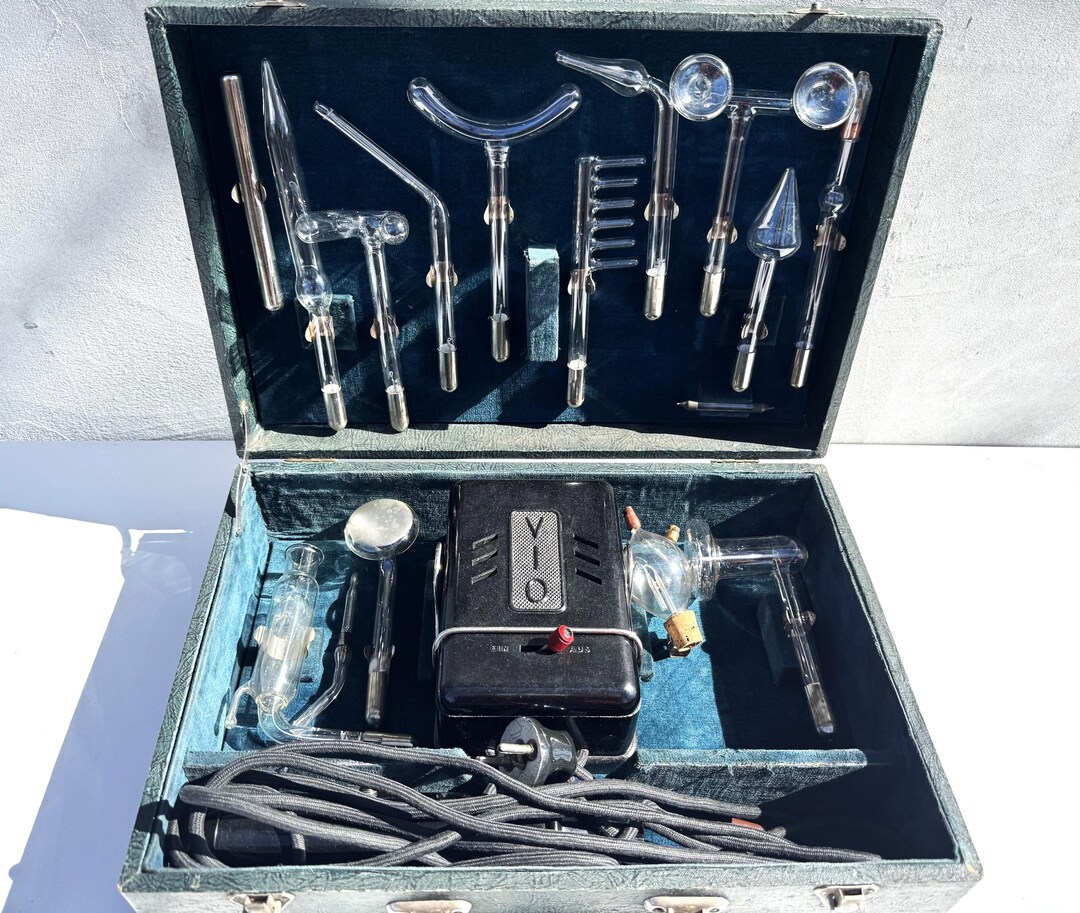 Antique Violet Ray Electrotherapy Device Tesla Therapy Medical Quack ...