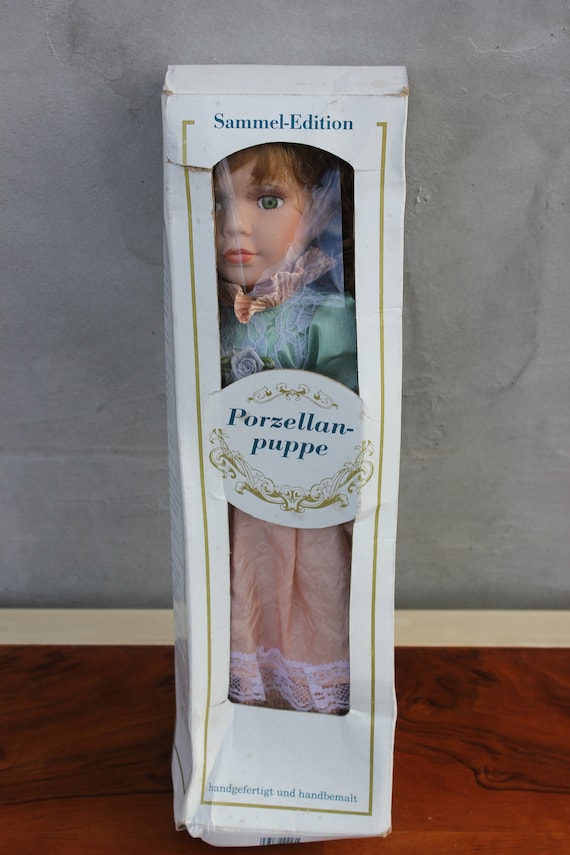 Dolls & Action Figures Porcelain Doll Collectible German Puppe with