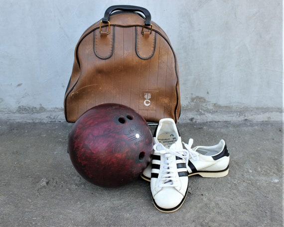 Vintage Bowling Bag Ball Shoes Training Bowlin Sport -  Hong Kong