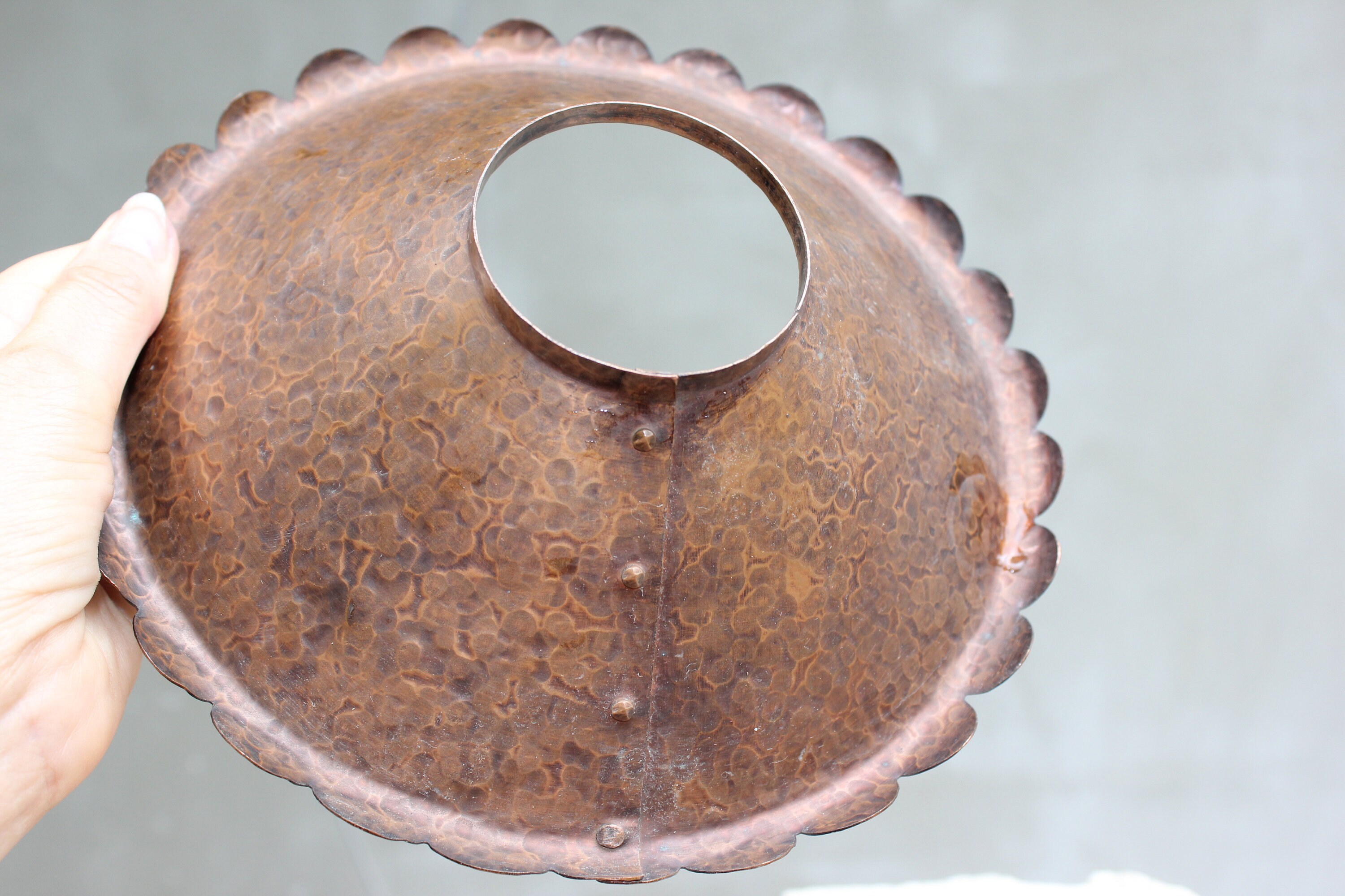 LAMPE DE TABLE Vintage Bureau Abat-Jour en Laiton Vintage Fait à la Main CH1 EUR 163,90