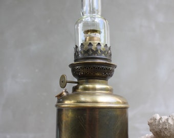 Brass Gas lamp Belgium lantern Vintage Portable Light Camping Equipment Rustic Decor Vintage Gift