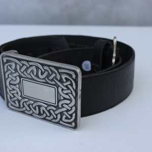 Vintage leather belt Man Black Quality belt Rocker man belt Love Denim gift Fathers day gift Christmas gift