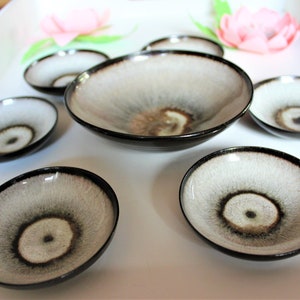 Vintage Sushi-Set Servier-Sushi-Schalen Kleine Servier-Schalen Tapas-Schalen Keramik-Schalen