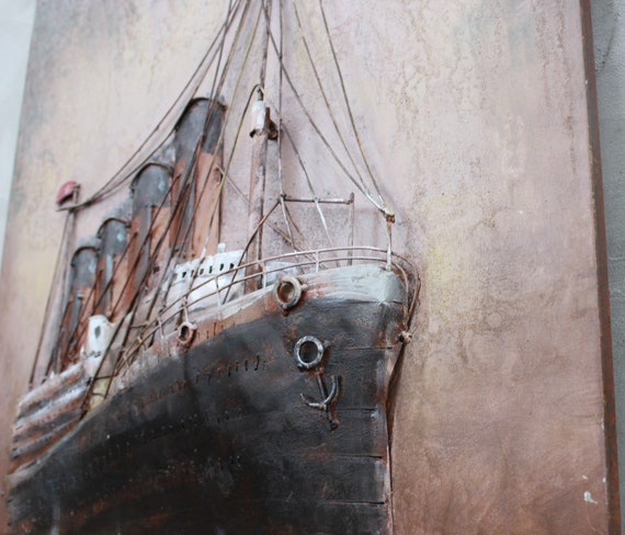 Nautical Metal Anchors 3D Wall Art Nautical Metal Anchors 3D Wall Art