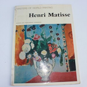Henri Matisse Art Katalog Buch mit 14 Drucke bereit für die Rahmung, die Eremitage Reproduktionen, Love Art Weihnachtsgeschenk