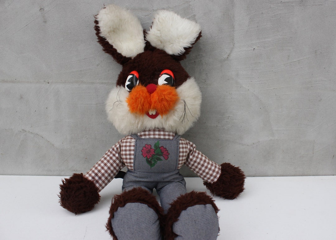 50s Rabbit Bunny Brown Dressed Cute Shaggy Collectible Toy Photo ...