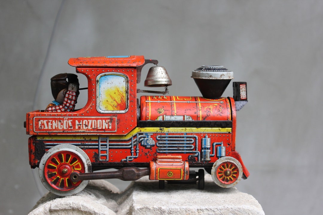 Tren Juguetes Navidad Hojalata Tren Locomotora De Juguete De