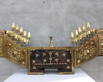 Antique shoe shine box stand sale