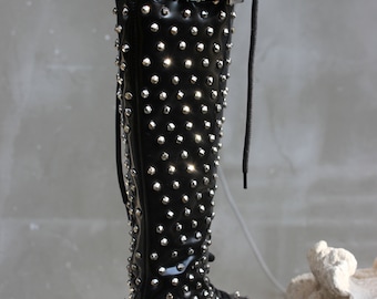 Ankle Boots Knee Boots Alexander Mcqueen Long Boots Alexander - Main Image