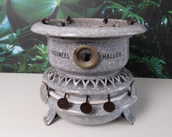 Lebber vintage® - ヴィンテージ オリジナル Haller 灯油ストーブ。3 