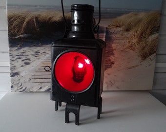 Lebber vintage® - Antique German Railway Signal Lantern Circa 1876.