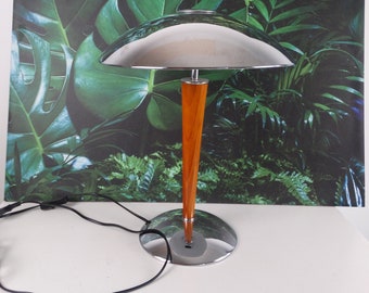 Lebber vintage® - Vintage mushroom table lamp, desk lamp space age. Vintage from the 70s design. Art deco style.