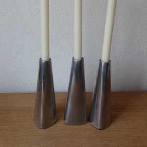 Lebber vintage® - Ikea Rënos aluminium kandelaar per stuk. jaren '80.