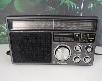 Lebber vintage® - Panasonic Rf-1405L Portable Radio Receiver fm mw lw sw Rf-1405l Vintage Retro