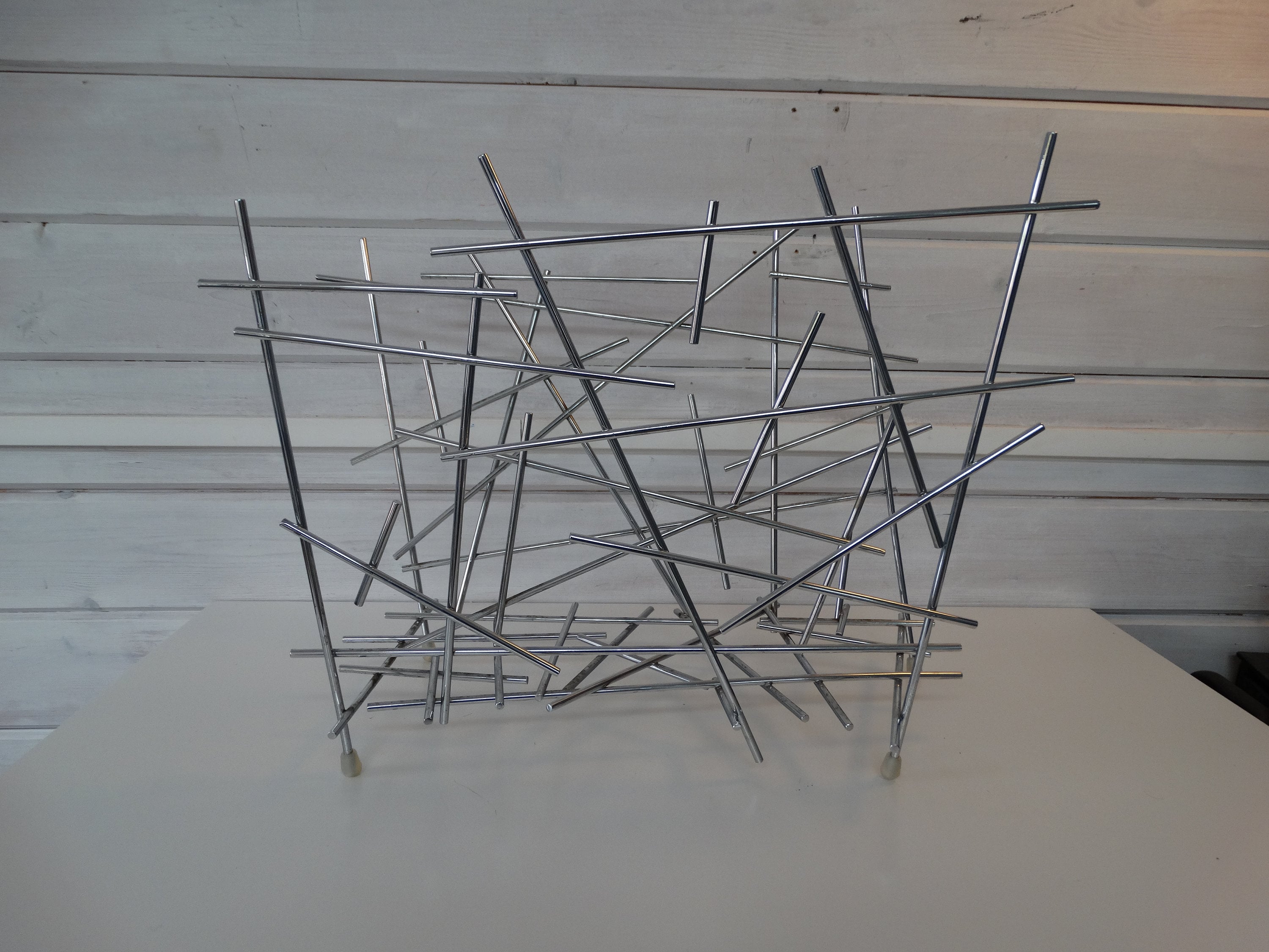 Lebbervintage® - Alessi BLOW-UP マガジンホルダー。デザインは