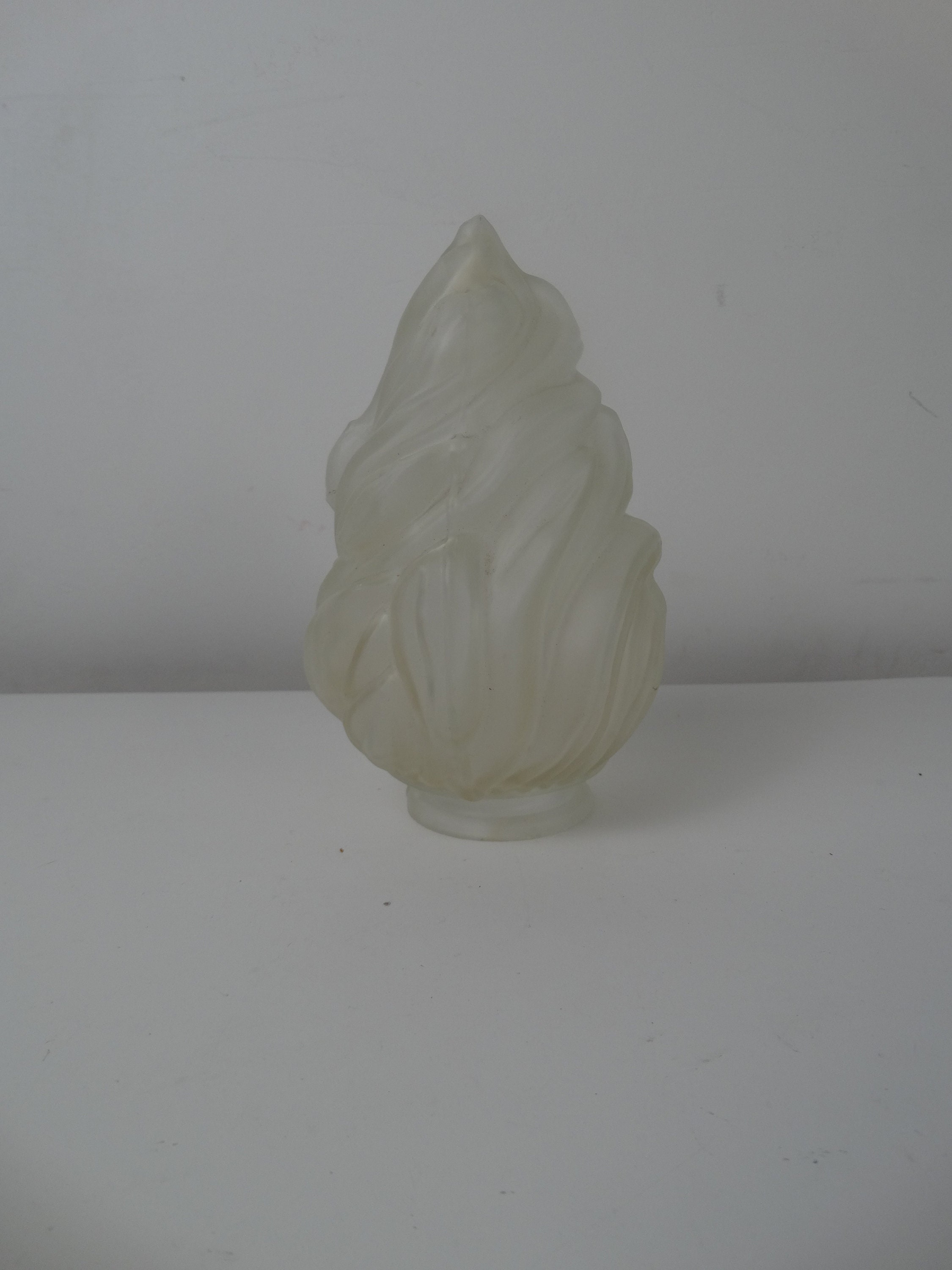 Glass flame sale lamp shade
