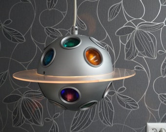 Lebber vintage® - Vintage Ikea Blimp, Saturn lamp, space age, ufo lamp. Seventies.