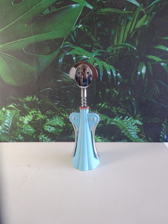 Lebber vintage® - Famous Alessi bottle opener or corkscrew designed by Alessandro Mendini in 1994 as a tribute to Anna G.