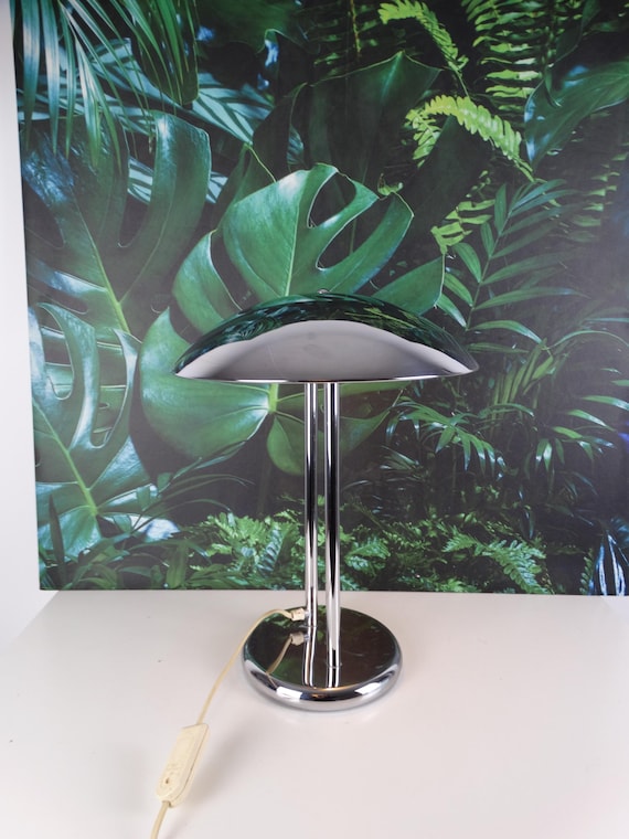 Lebber vintage® - Ikea Barad mushroom table lamp, desk lamp space age. Vintage from the 70s design by Robert Sonneman. Art deco style.