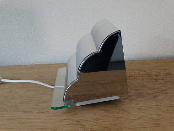 Lebber vintage® - Vintage chrome wall lamp from the 1980s!! Real retro!!