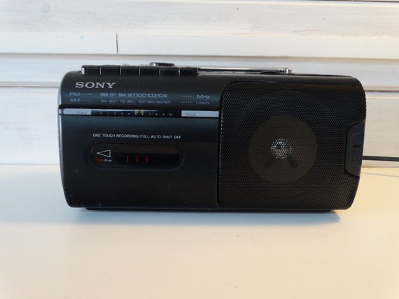 Lebber vintage® - Sony CFM-10 AM/FM Radio Cassettekabel - boombox.