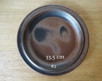 Lebber vintage® - Large Round Dish Ø 33.5 cm - Arabia Finland Ruska - Ulla Procopé