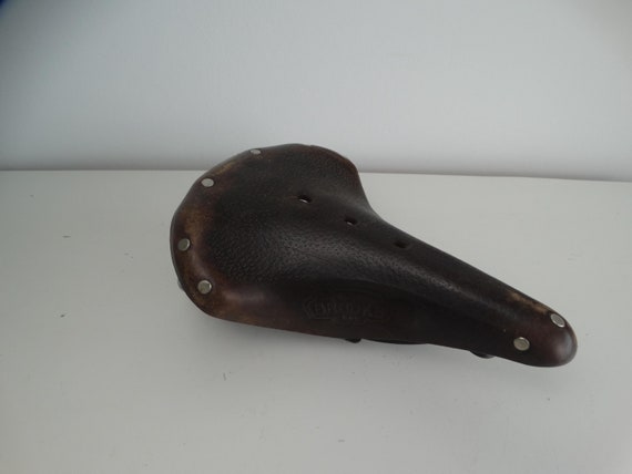 Lebber vintage® - Vintage saddle - Bicycle saddle - Brooks - Made in England - Leather - Bicycles - Bicycle accessories