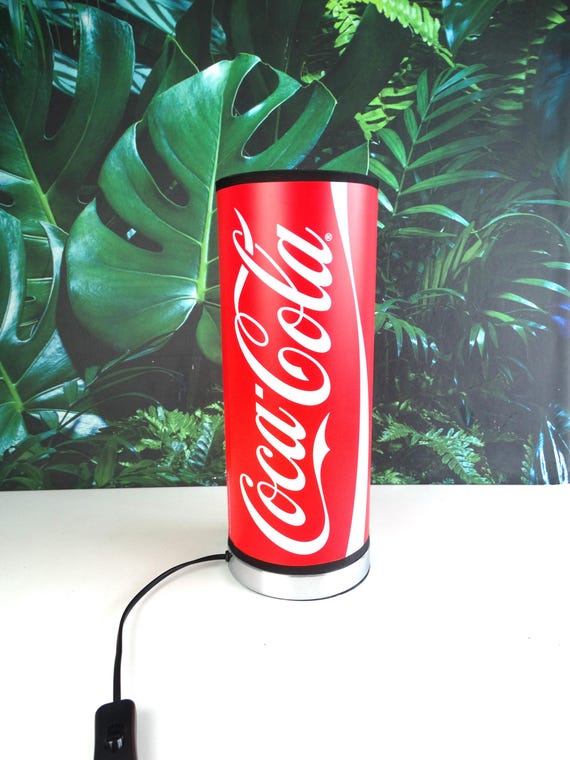 Lebber Vintage® - Vintage Coca Cola lamp, made in France!