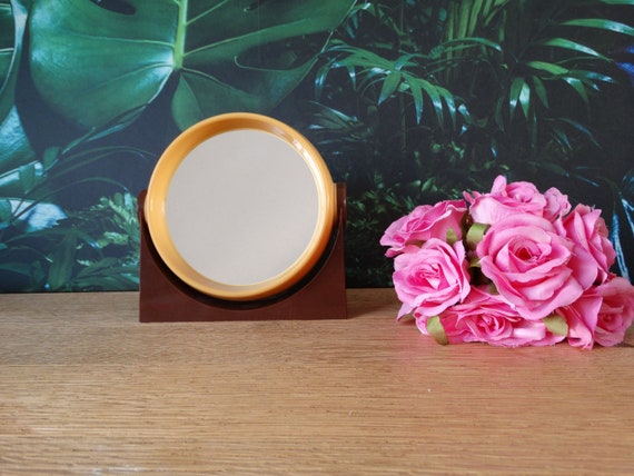 Lebber vintage® - Make up mirror from the seventies! Real vintage. W.Germany