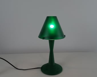 Lebber vintage® - Veneta Lumi - Lulu - serie Z2000 - 'Laguna Light' - postmoderna - design in plastica - lampada da tavolo - Verde