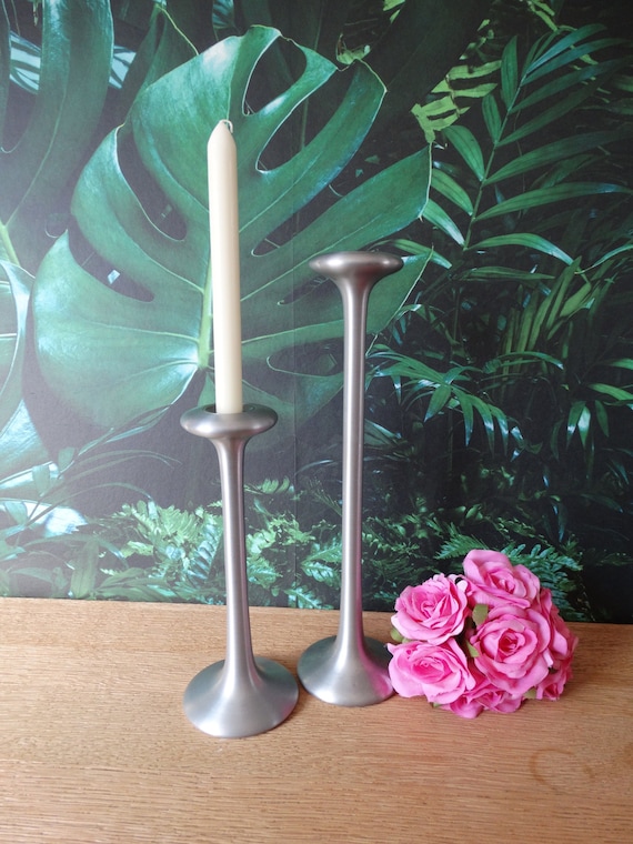 Lebber vintage® - Vintage Carl Ojerstam IKEA candlesticks, Kagla Design, Scandinavian décor, Swedish house Danish.