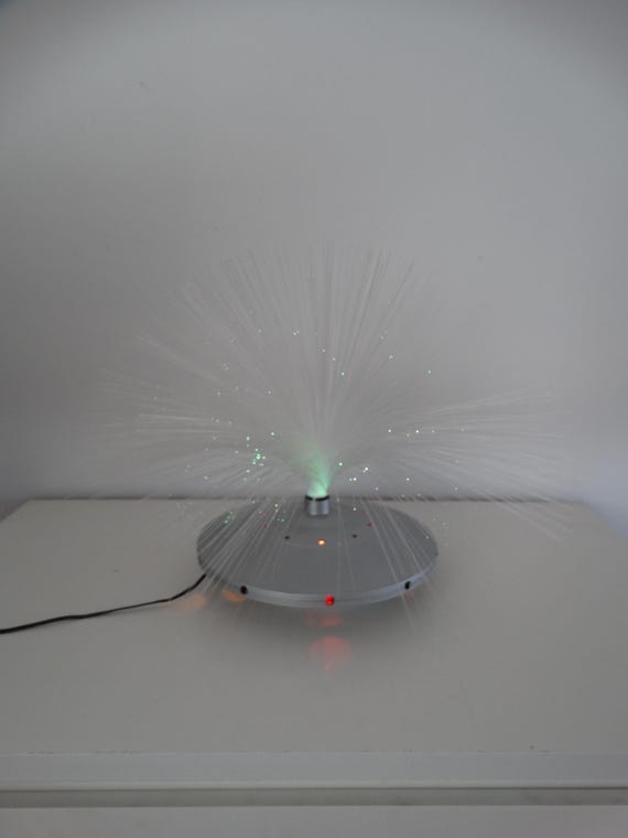 Lebber vintage® - Vintage space age optical fiber lamp! ready for take off!