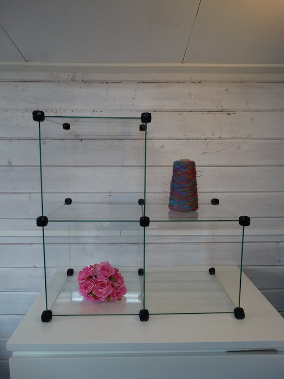 Lebber vintage® - Vintage Glass removable cubes, Glass.