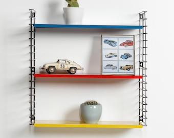 Lebber vintage® - Tomado wall rack - Tomado Bookcases, Design D. Dekker. Pilastro - Nisse String - Wall Unit - Cadovius - Vintage - Retro.