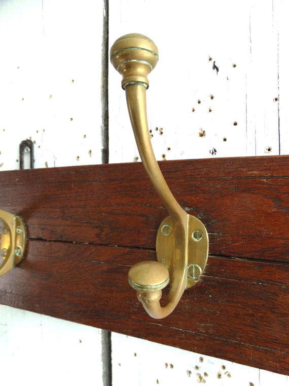 Lebber vintage® - Copper coat hooks, vintage coat hooks, brass coat hooks.