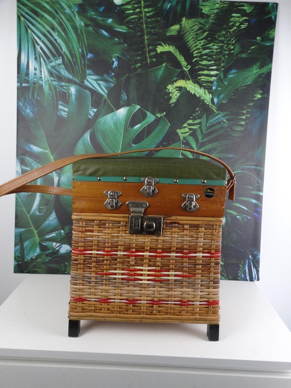 Lebber vintage® - Vintage fishing case, seat case, picnic case, storage case, Fifties!