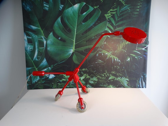Lebber vintage® - Ikea Kila Desk Lamp, Red Dog, Rolling Desk Lamp, Design Harry Allen.